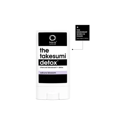 Kaia Naturals Charcoal Deodorant Sakura Blossom