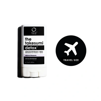 Kaia Naturals Charcoal Deodorant Sakura Blossom