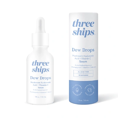 Shop Three Ships Dew Drops Mushroom Hyaluronic Acid + Vitamin C Serum