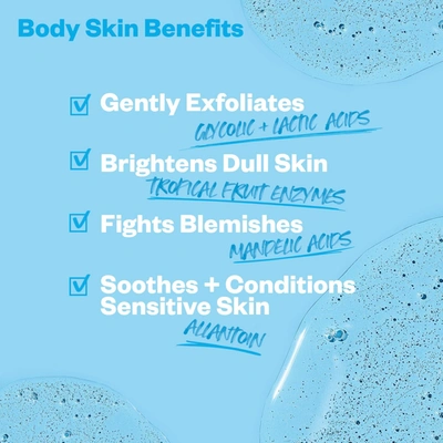 Kosas Good Body Skin Aha + Enzyme Exfoliating Body Wash