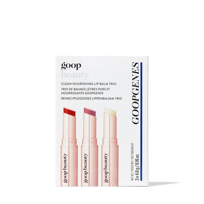 Shop Goop Genes Clean Nourishing Lip Balm Trio, Tomato + Peony