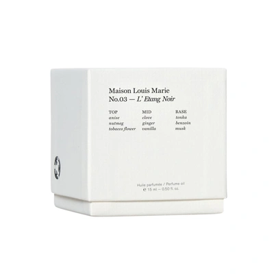 Maison Louis Marie No.03 L'etang Noir Perfume Oil