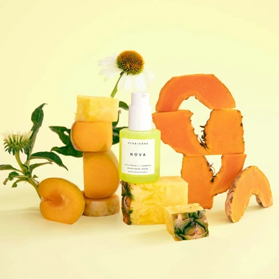 Shop Herbivore Botanicals Nova 15% Vitamin C + Turmeric Brightening Serum