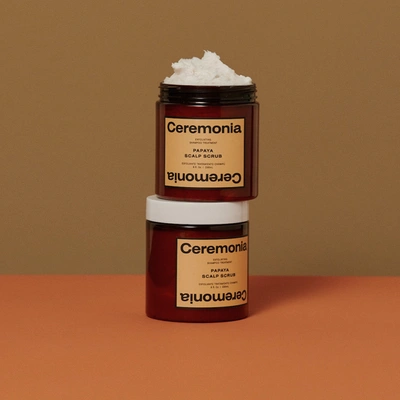 Ceremonia Papaya Scalp Scrub 8 Oz.