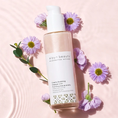 Alpyn Beauty Creamy Bubbling Cleanser With Fruit Enzymes And Aha's