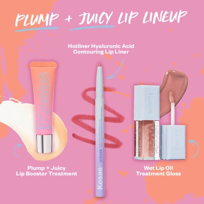 Kosas Plump & Juicy Lip Booster Buttery Treatment
