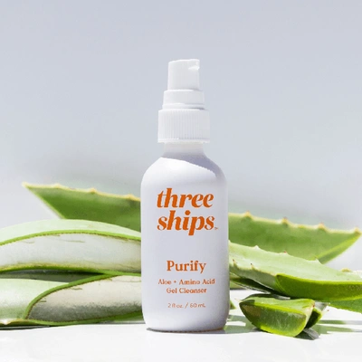 Shop Three Ships Purify Aloe + Amino Acid Cleanser