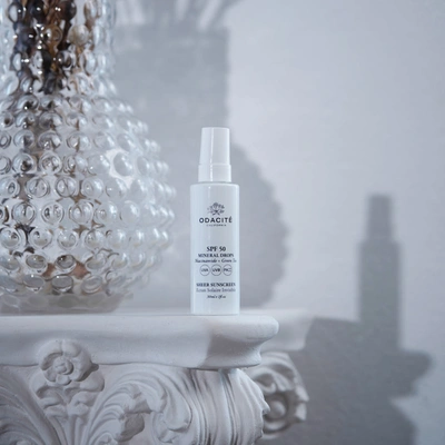 Odacite Spf 50 Sheer Sunscreen Mineral Drops
