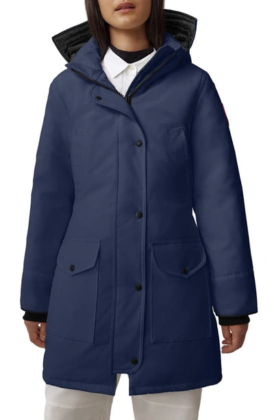 Shop Canada Goose Trillium Core Reset 625 Fill Power Down Jacket In Atlantic Navy