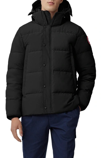 Canada Goose Macmillan Quilted Shell Hooded Down Parka In Black | ModeSens