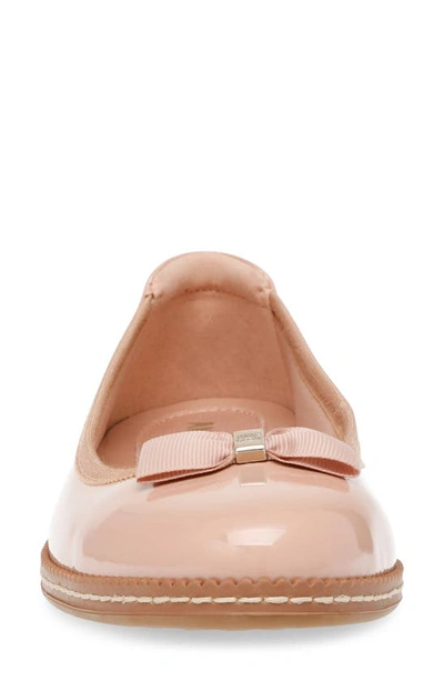 Shop Anne Klein Ember Flat In Blush