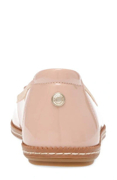 Shop Anne Klein Ember Flat In Blush