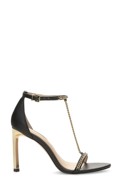 Jessica Simpson Qiven T-strap Sandal In Black Itlnpp