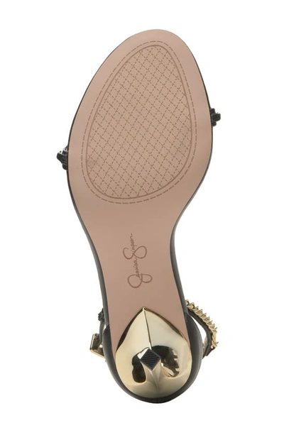 Shop Jessica Simpson Qiven T-strap Sandal In Black Itlnpp
