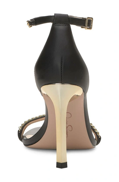Jessica Simpson Qiven T-strap Sandal In Black Itlnpp