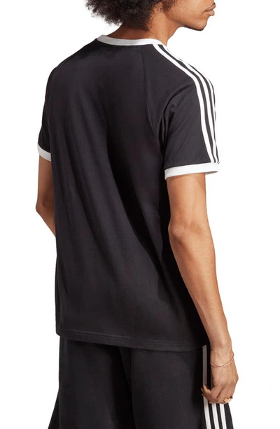 Shop Adidas Originals Adidas Adicolor 3-stripes T-shirt In Black
