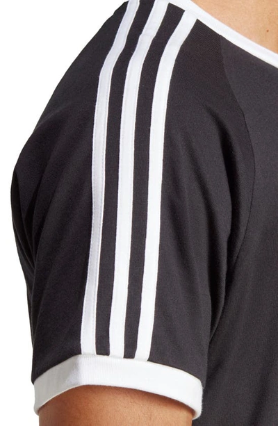 Shop Adidas Originals Adicolor 3-stripes T-shirt In Black