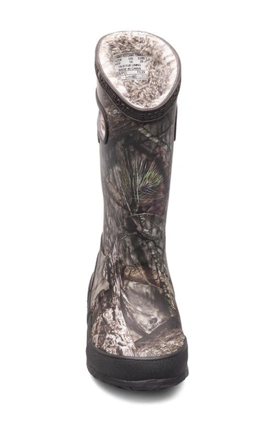 Bogs Plush Insulated Waterproof Rain Boot In Mossy Oak
