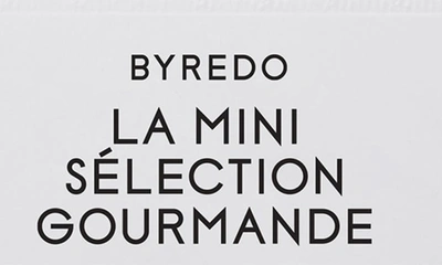 Shop Byredo La Mini Selection Gourmande Candle Set Usd $135 Value