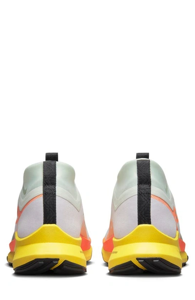 Shop Nike React Pegasus Trail 4 Gore-tex® Waterproof Running Shoe In Barely Grape/ Orange/ Green