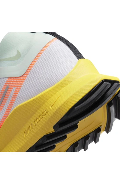 Shop Nike React Pegasus Trail 4 Gore-tex® Waterproof Running Shoe In Barely Grape/ Orange/ Green
