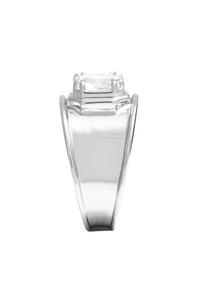 Shop Luv Aj Lola Cubic Zirconia Statement Ring In Silver