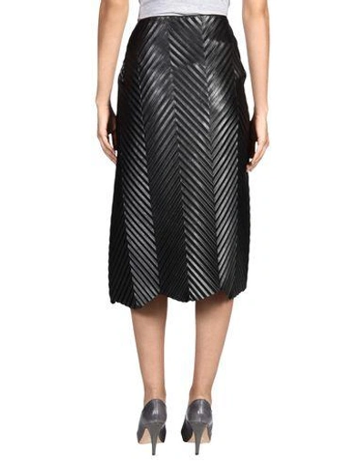 Shop Jw Anderson 3/4 Length Skirt In Black