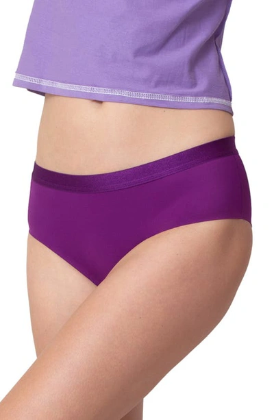 Shop Proof Assorted 3-pack Teen Period & Leak  Underwear In Aqua/ Purple/ Black