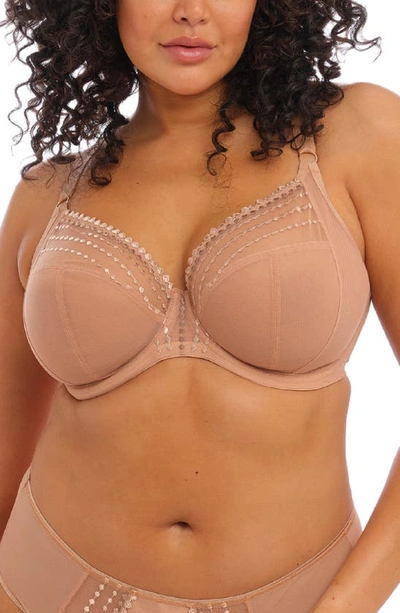 Elomi Matilda Full Figure Matilda Underwire Bra El8900, Online Only In Caf  Au Lait