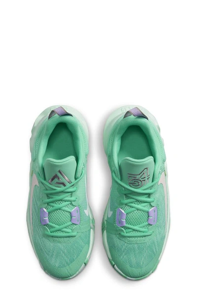 Shop Nike Kids' Giannis Immortality 2 Sneaker In Menta/ Lilac/ Mint/ White