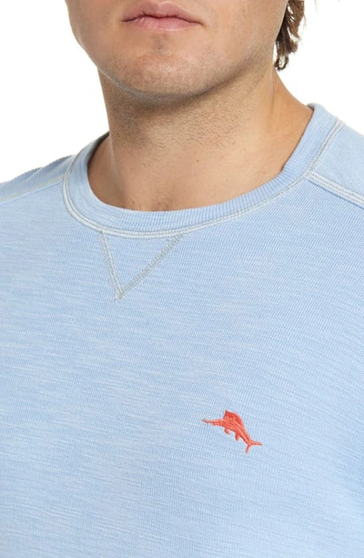 Shop Tommy Bahama Tobago Bay Crewneck Pullover In Light Sky