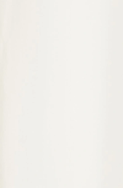 St John Silk-blend Heavy Georgette Straight-leg Pants In Ecru