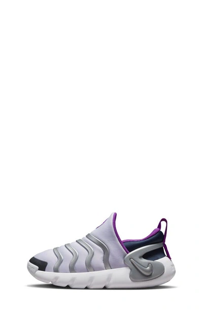 Shop Nike Kids' Dynamo Go Sneaker In Violet/ Navy/ Purple/ Silver