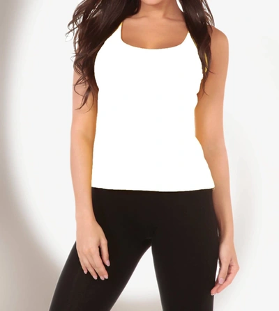 Shop Angel Bra-friendly Knit Tank In White