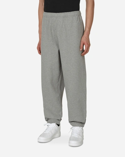 Shop Nike Solo Swoosh Sweatpants Grey In Multicolor