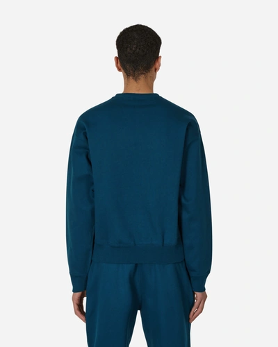 Shop Nike Solo Swoosh Crewneck Sweatshirt Blue In Multicolor