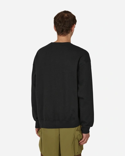 Shop Nike Solo Swoosh Crewneck Sweatshirt Black In Multicolor