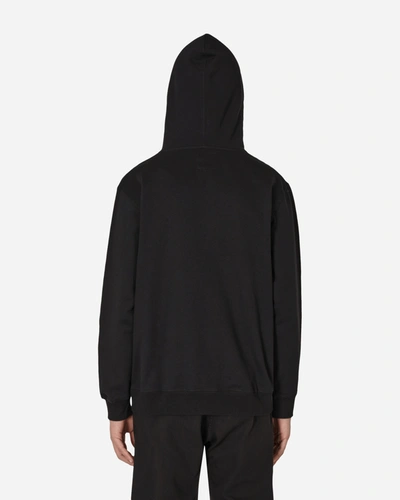 Shop Gramicci One Point Hooded Sweatshirt In Black