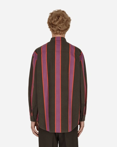 Shop Levi's Skateboarding Stripe Longsleeve Shirt In Purple