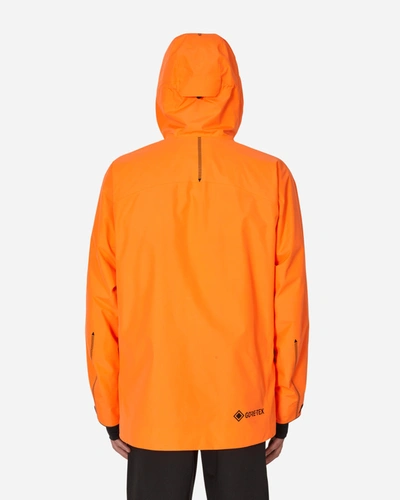 Shop Moncler Montgirod Ski Jacket Orange In Black