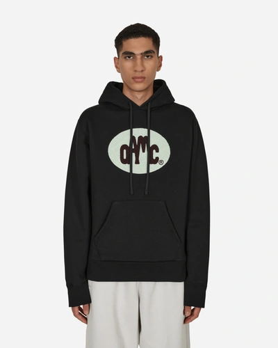 Shop Oamc Ethos Hooded Sweatshirt In Black