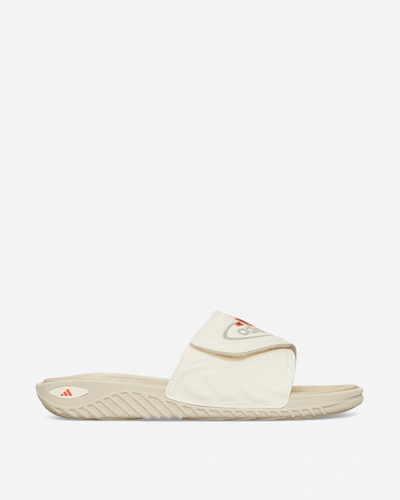 Shop Adidas Originals Reptossage Slides White In Multicolor