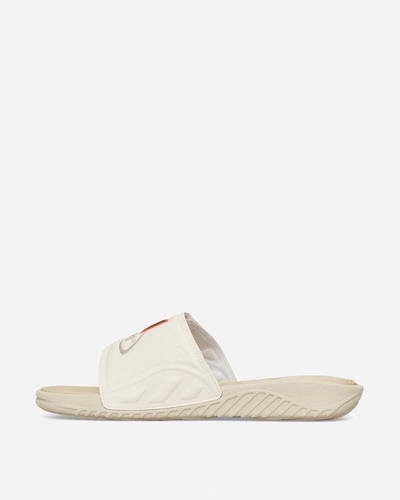 Shop Adidas Originals Reptossage Slides White In Multicolor