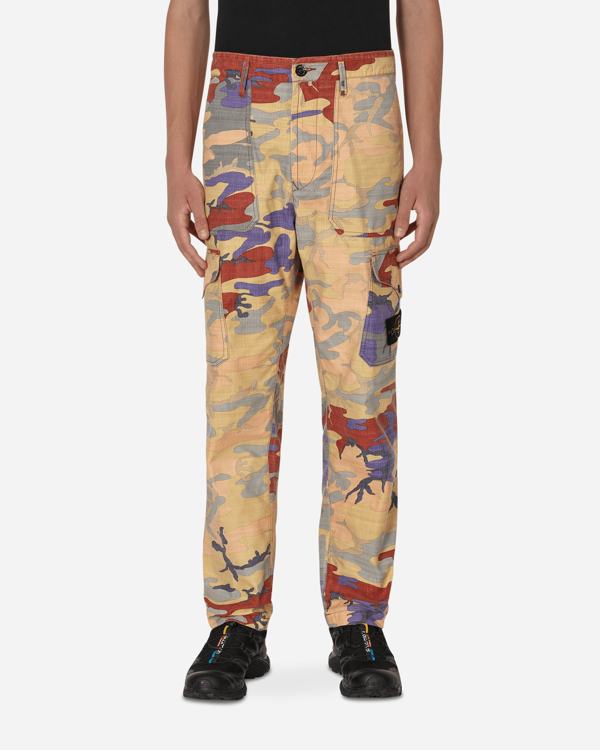 stone island camo polo