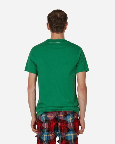 Shop Comme Des Garçons Shirt Rear Logo T-shirt In Green