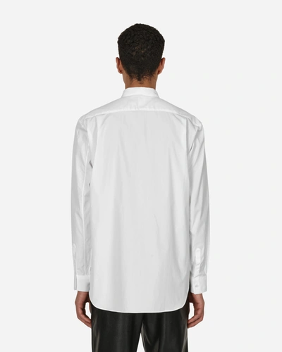 Shop Comme Des Garçons Shirt Alphabet Shirt In White