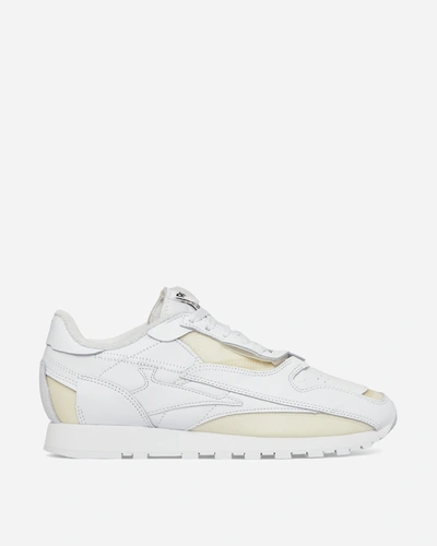 Maison Margiela X Reebok Memory Of Low-top Sneakers In White Leather In White
