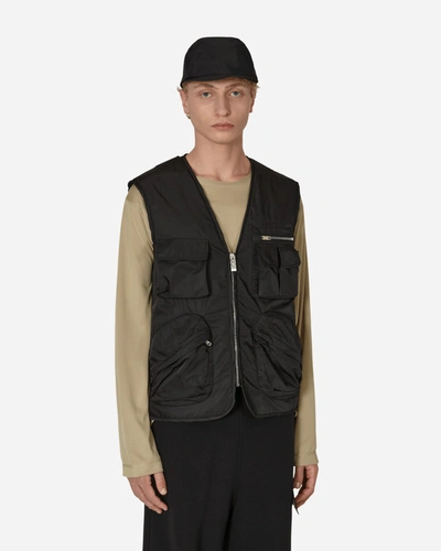 Shop Givenchy Multipockets Nylon Vest In Black