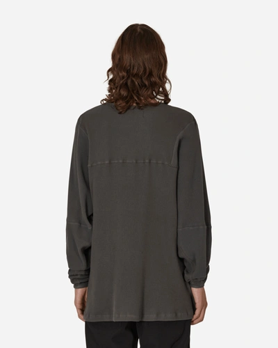 Bryan Jimene`z Body Warmer Thermal Sweatshirt In Grey