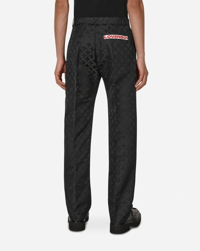 Shop Charles Jeffrey Loverboy Straight Cut Trousers In Black